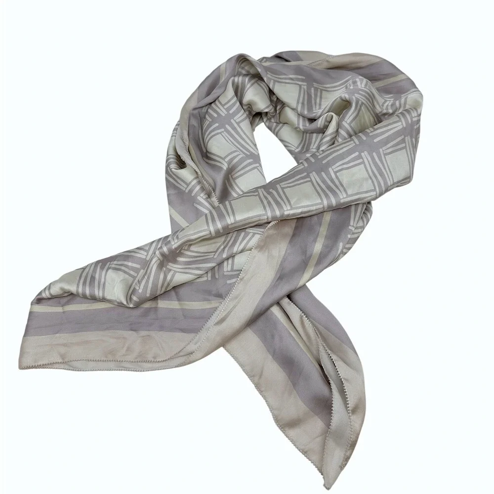 Waarna Satin Geo-Print Shawl‎ Head Wrap 27